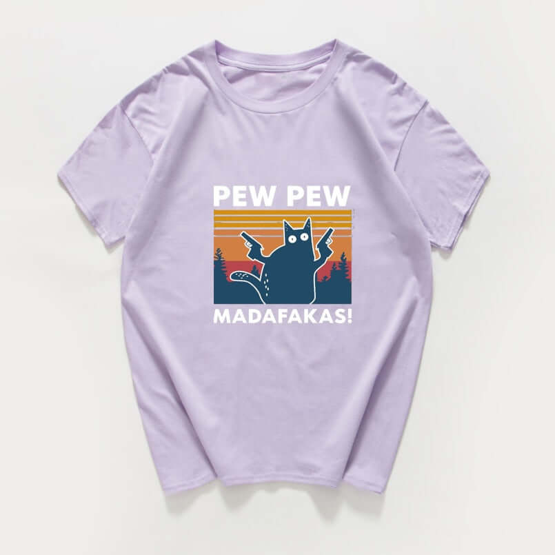 T-Shirt Pew Madafakas Cat