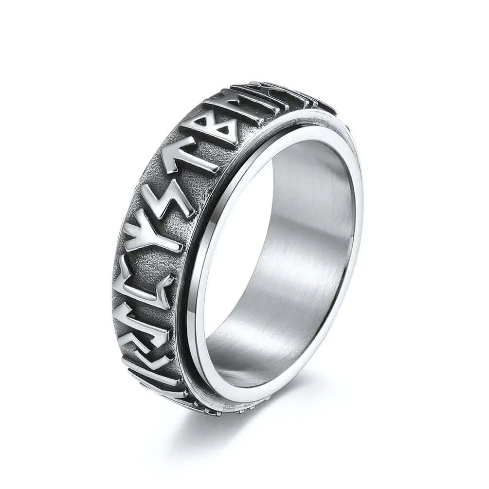 Viking Script Stainless Steel Swivel Ring Heyang Industrial Co., Ltd