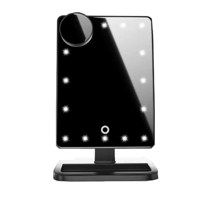 Touchscreen-Make-up-Spiegel mit 20 LED-Lichtern, Bluetooth-Musiklautsprecher, 10-fache Vergrößerung, Spiegellichter Heyang Industrial Co., Ltd