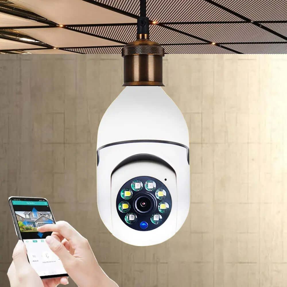 WiFi-KAMERA 1080P Glühbirne 4X Zoom Kamera E27 Home 5GWiFi Alarm Monitor Heyang Industrial Co., Ltd