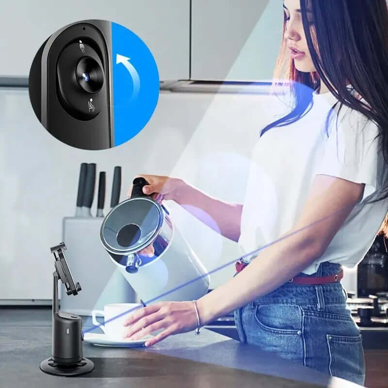 360 Auto Face Tracking Gimbal AI Smart Gimbal Gesichtsverfolgung Automatischer Telefonhalter