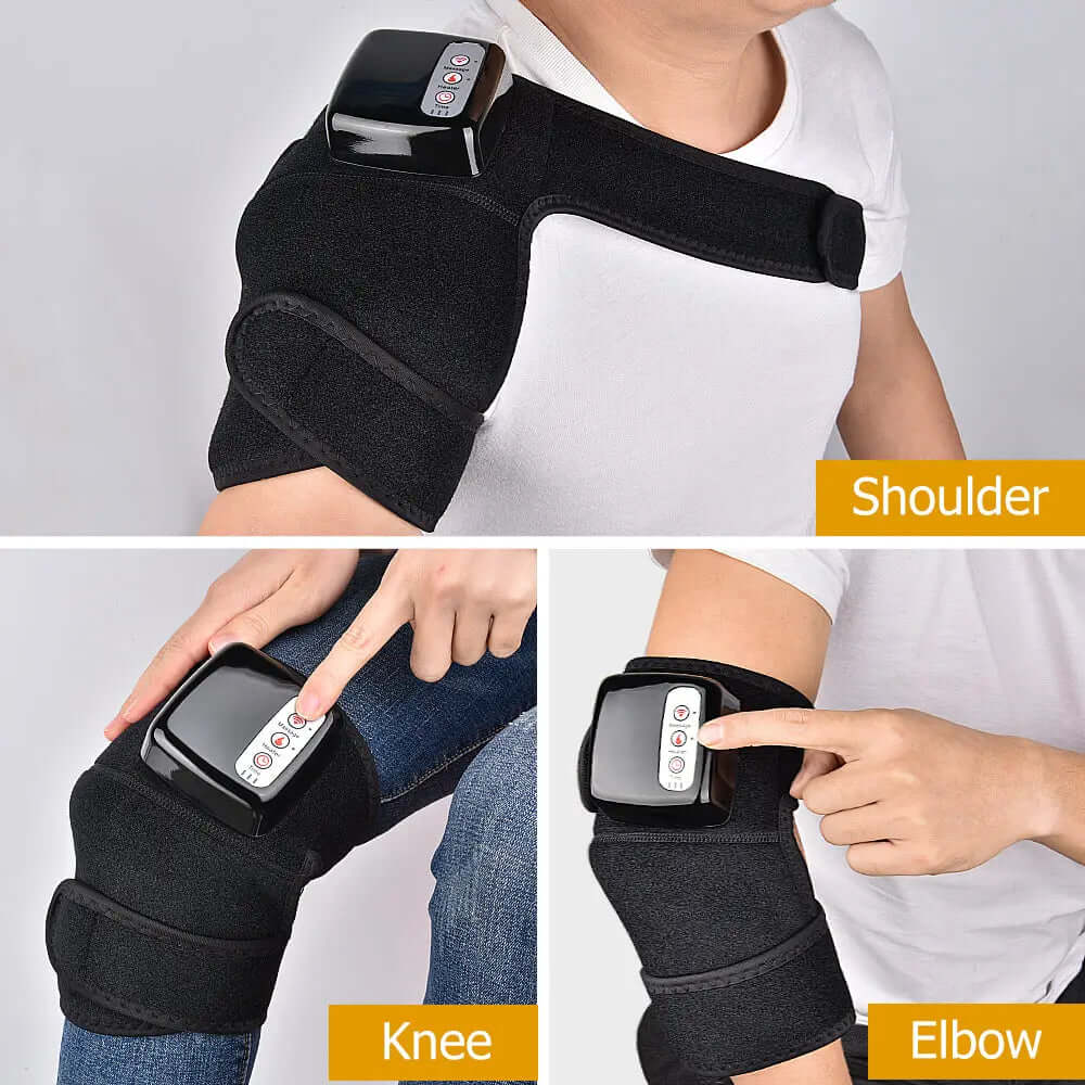 Elektrische Infrarot Heizung Massage Knie Wrap Ellenbogen Gemeinsame Unterstützung Vibration Therapie Physiotherapie Heyang Industrial Co., Ltd