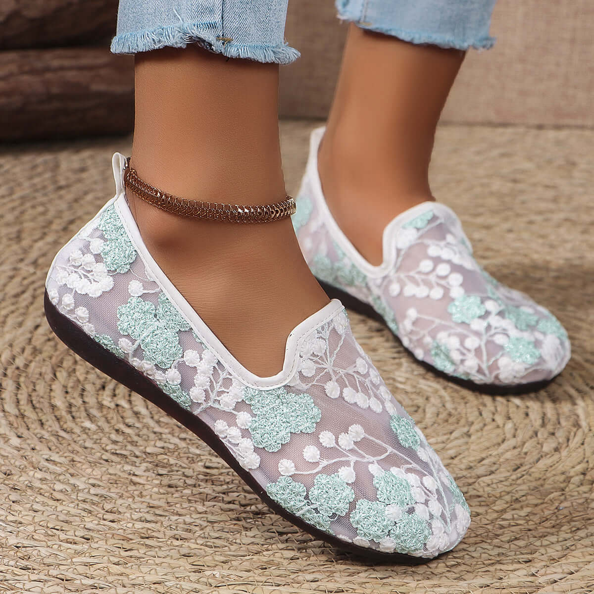 Neu Spitze Casual Slipper